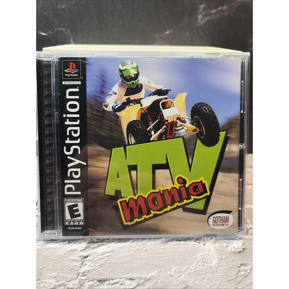 ATV Mania (Sony PlayStation 1, 2003) CIB T&W - YOU NEED THIS!! CLEAN
